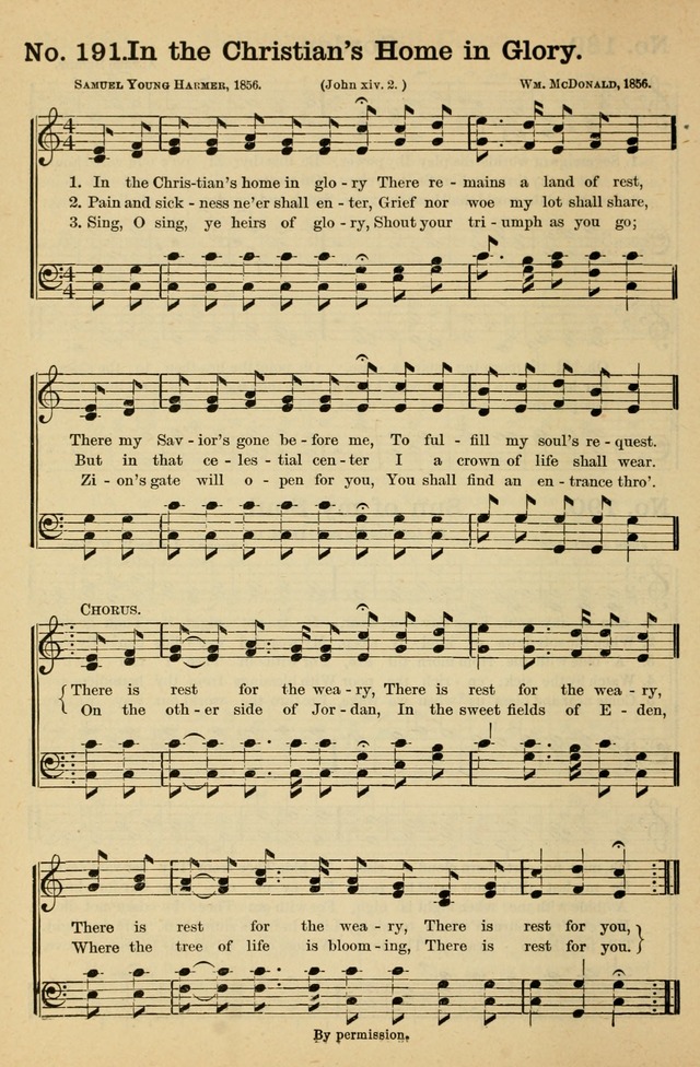 Crowning Glory No. 1: a choice collection of gospel hymns page 194