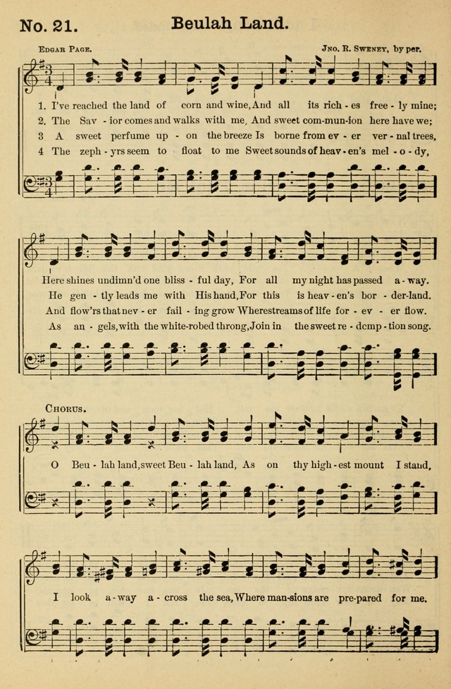 Crowning Glory No. 1: a choice collection of gospel hymns page 20