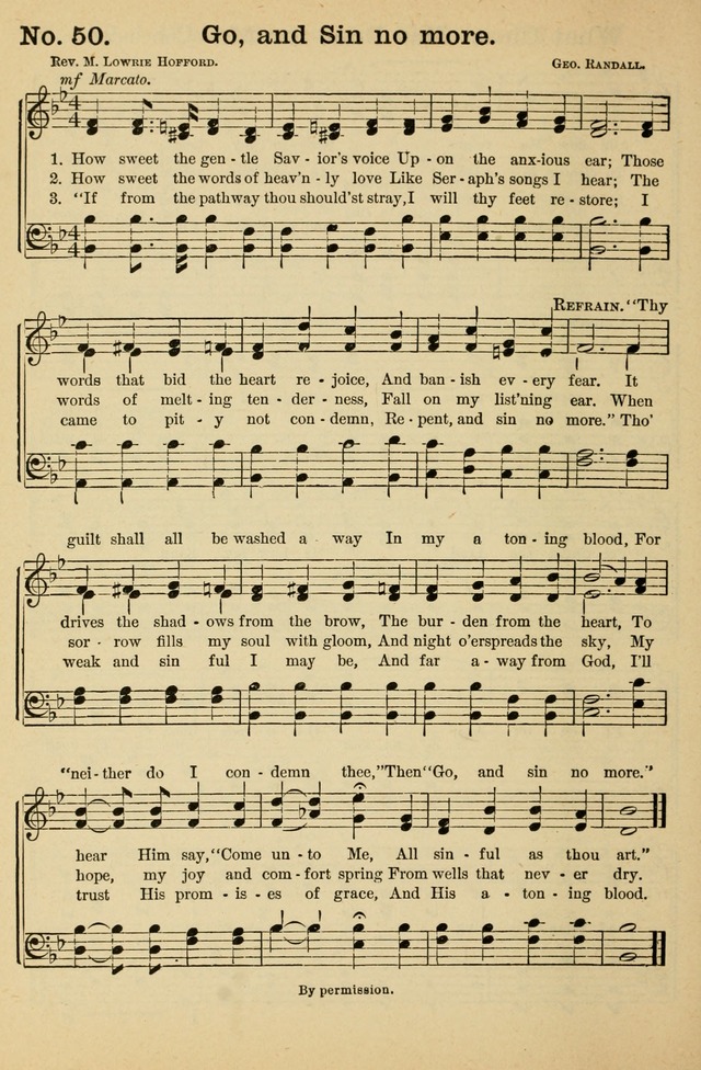 Crowning Glory No. 1: a choice collection of gospel hymns page 50