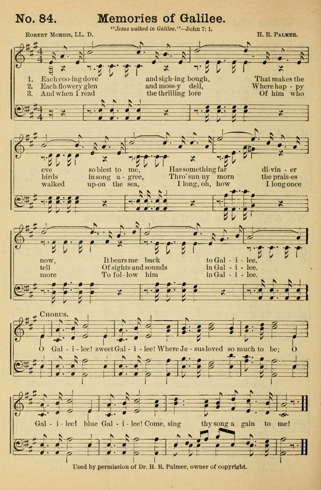 Crowning Glory No. 1: a choice collection of gospel hymns page 84