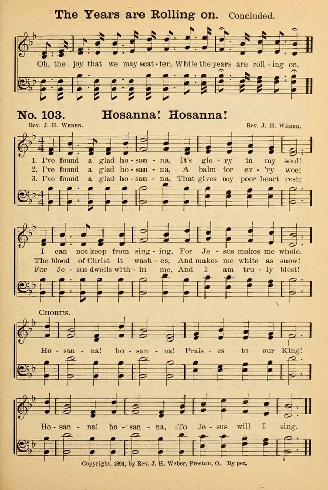 Crowning Glory No. 2: a collection of gospel hymns page 110