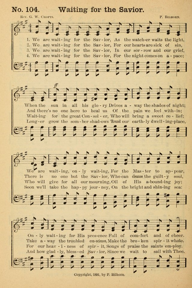 Crowning Glory No. 2: a collection of gospel hymns page 111