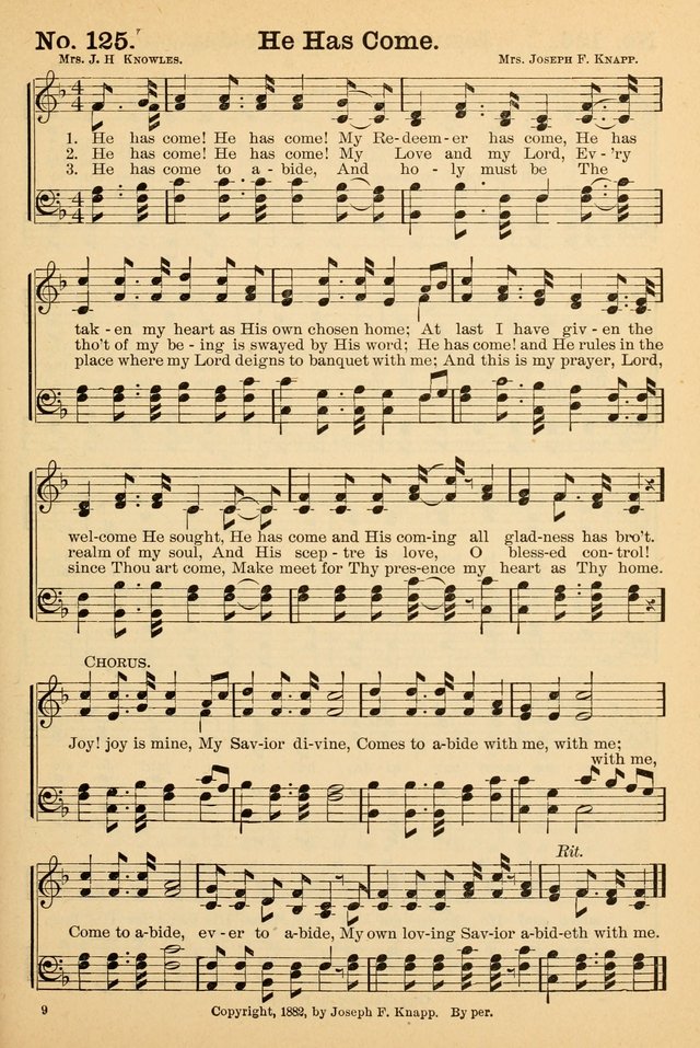 Crowning Glory No. 2: a collection of gospel hymns page 134