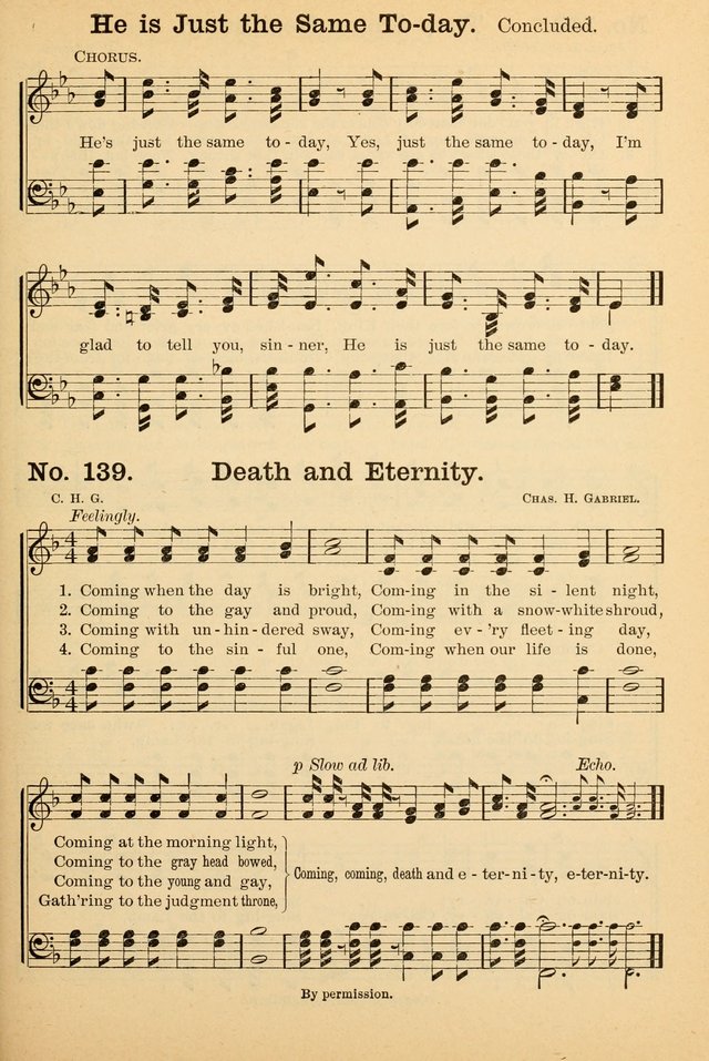 Crowning Glory No. 2: a collection of gospel hymns page 148