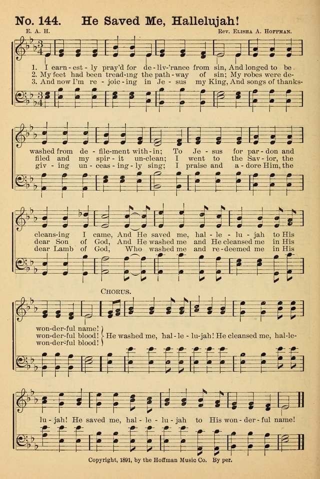 Crowning Glory No. 2: a collection of gospel hymns page 153
