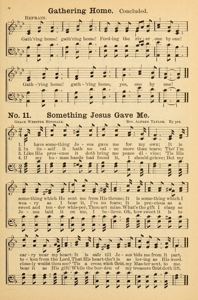 Crowning Glory No. 2: a collection of gospel hymns page 18