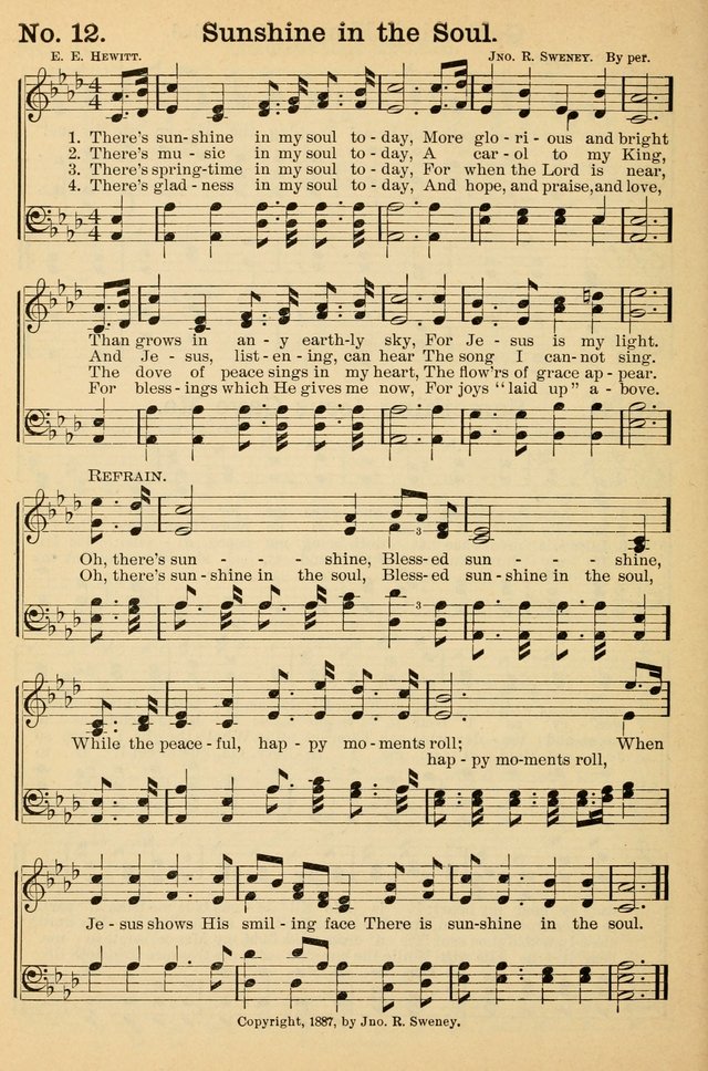 Crowning Glory No. 2: a collection of gospel hymns page 19