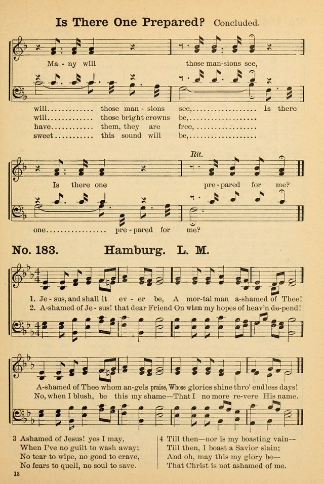 Crowning Glory No. 2: a collection of gospel hymns page 198
