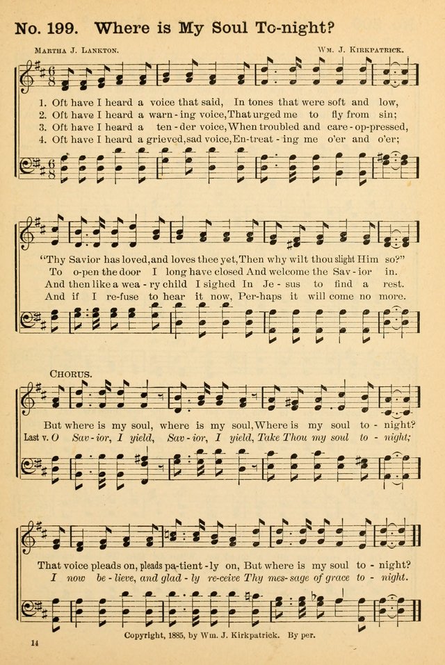 Crowning Glory No. 2: a collection of gospel hymns page 214