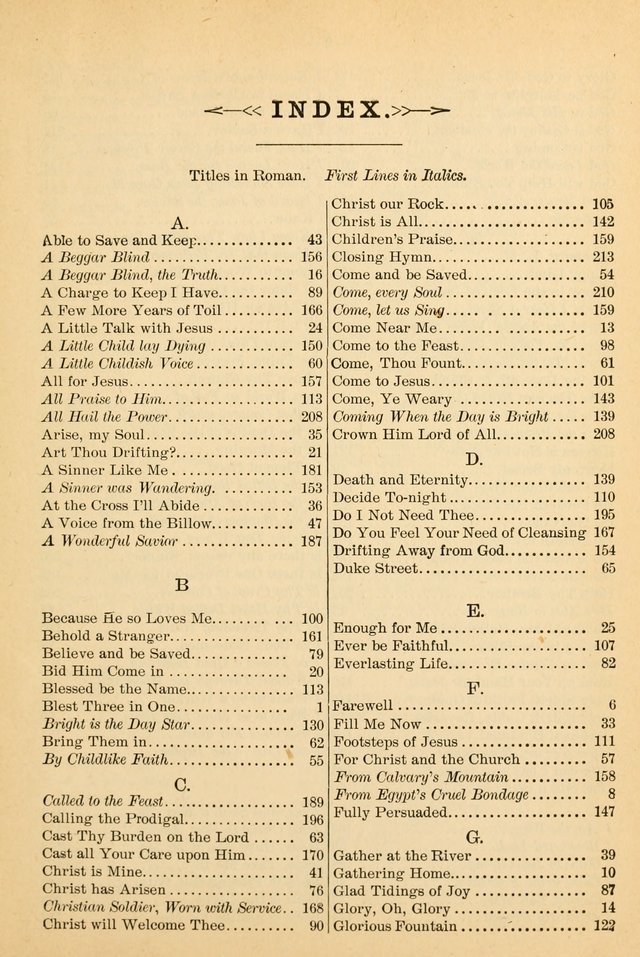 Crowning Glory No. 2: a collection of gospel hymns page 226