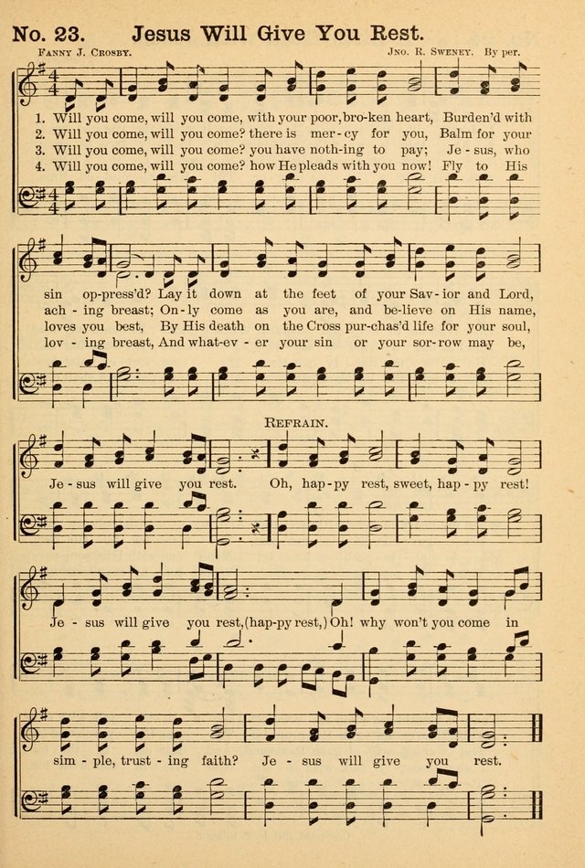 Crowning Glory No. 2: a collection of gospel hymns page 30