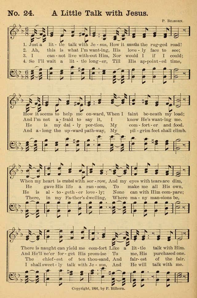 Crowning Glory No. 2: a collection of gospel hymns page 31
