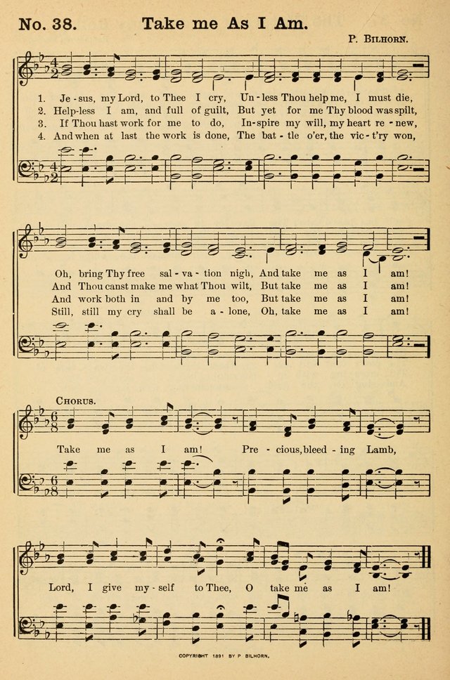 Crowning Glory No. 2: a collection of gospel hymns page 45