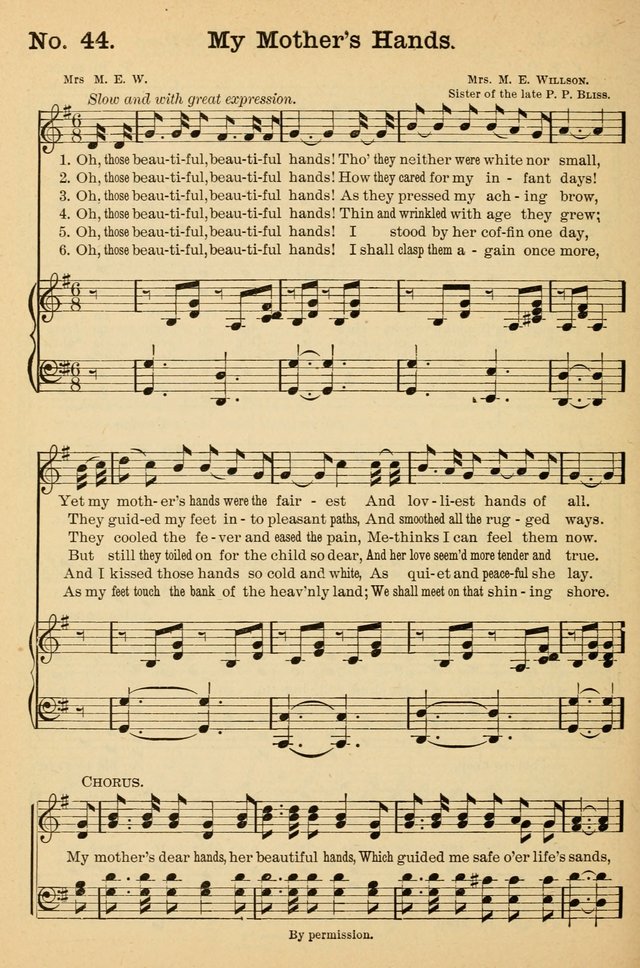 Crowning Glory No. 2: a collection of gospel hymns page 51
