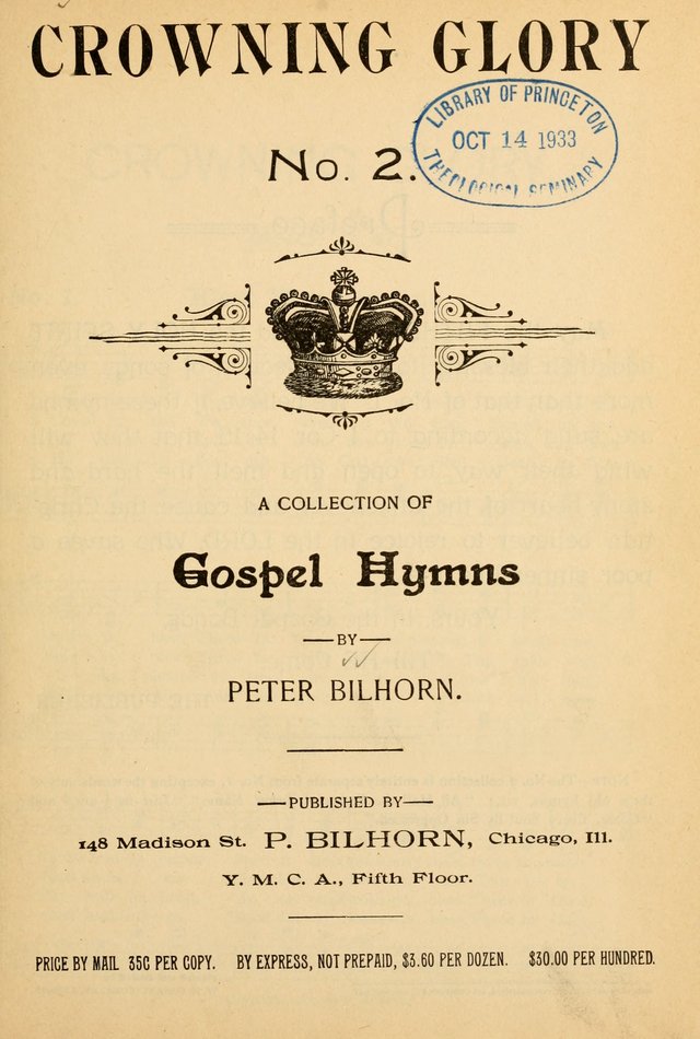 Crowning Glory No. 2: a collection of gospel hymns page 6