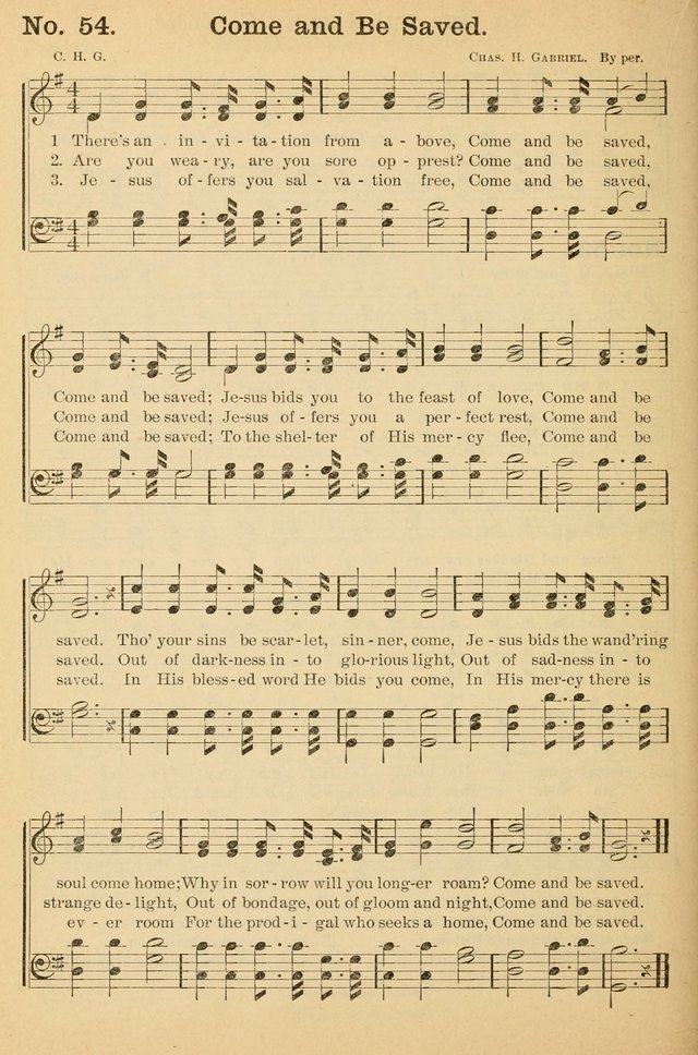 Crowning Glory No. 2: a collection of gospel hymns page 61