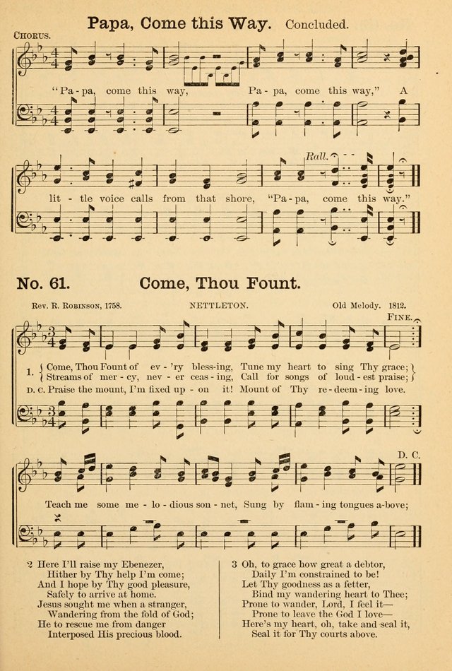 Crowning Glory No. 2: a collection of gospel hymns page 68
