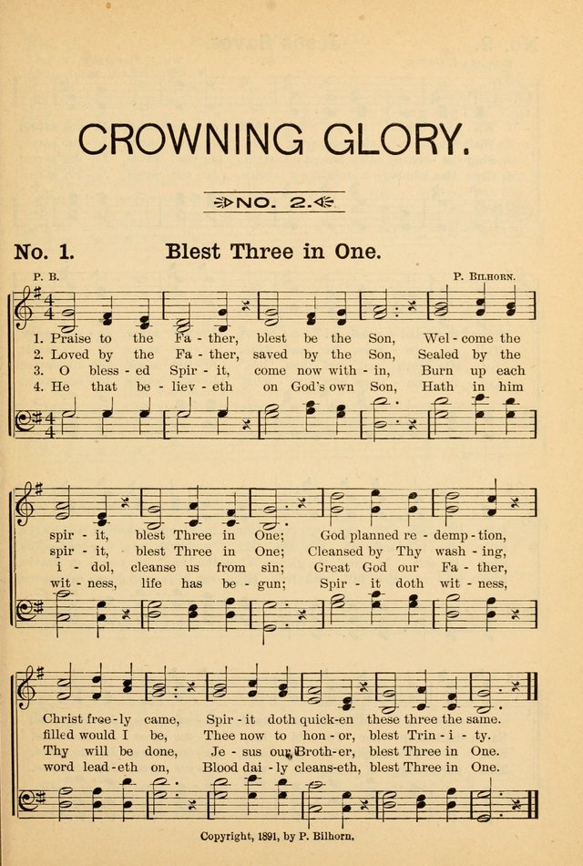 Crowning Glory No. 2: a collection of gospel hymns page 8