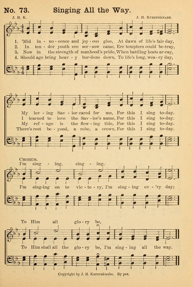 Crowning Glory No. 2: a collection of gospel hymns page 80