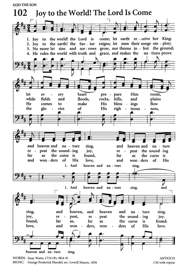 Celebrating Grace Hymnal page 100