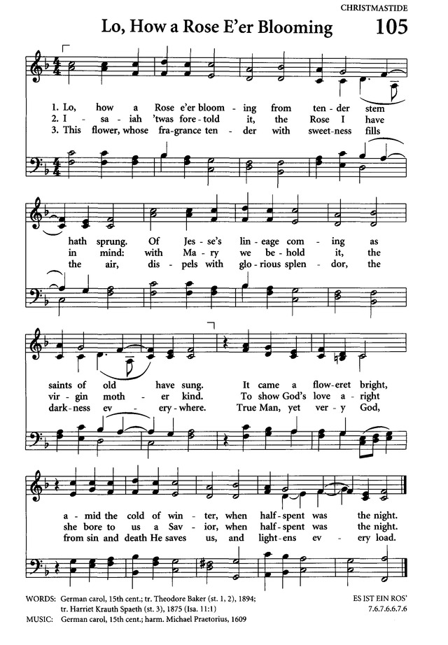 Celebrating Grace Hymnal page 103