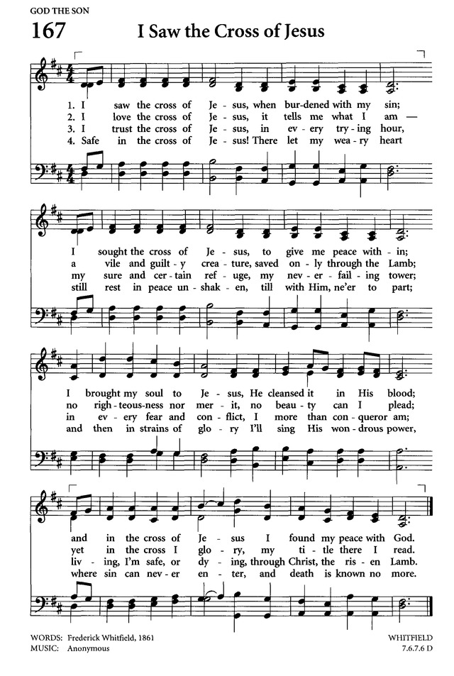Celebrating Grace Hymnal page 162