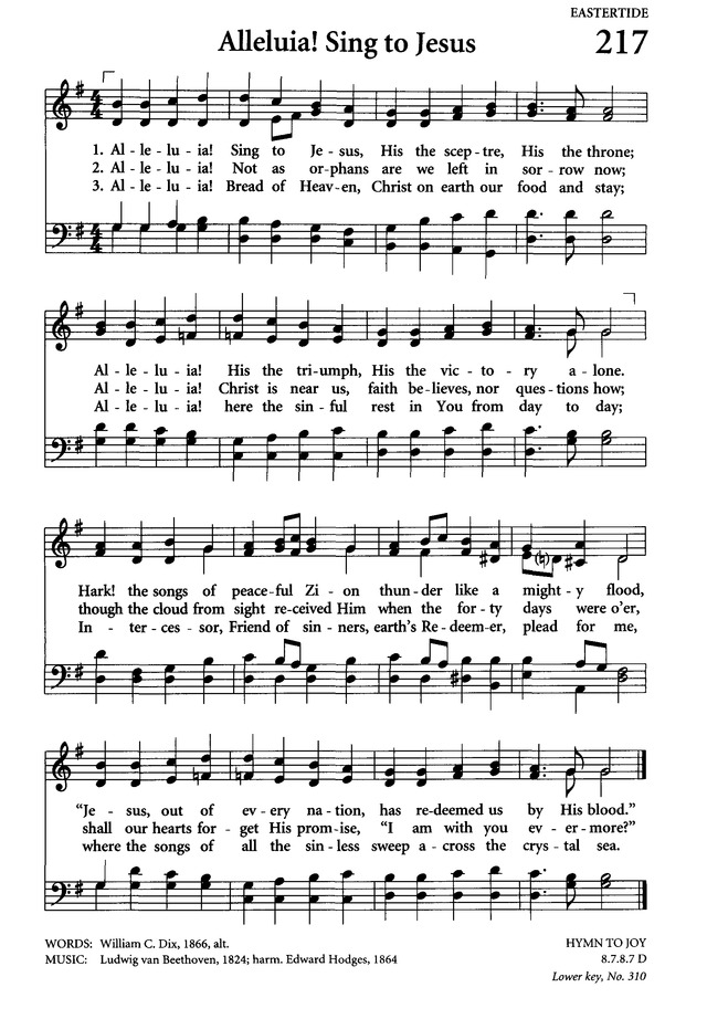Celebrating Grace Hymnal page 205