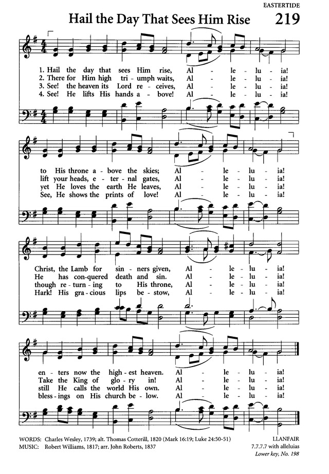 Celebrating Grace Hymnal page 207
