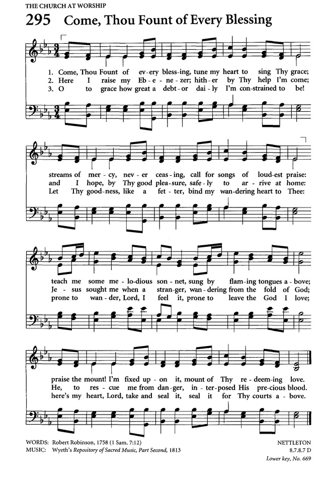 Celebrating Grace Hymnal page 276