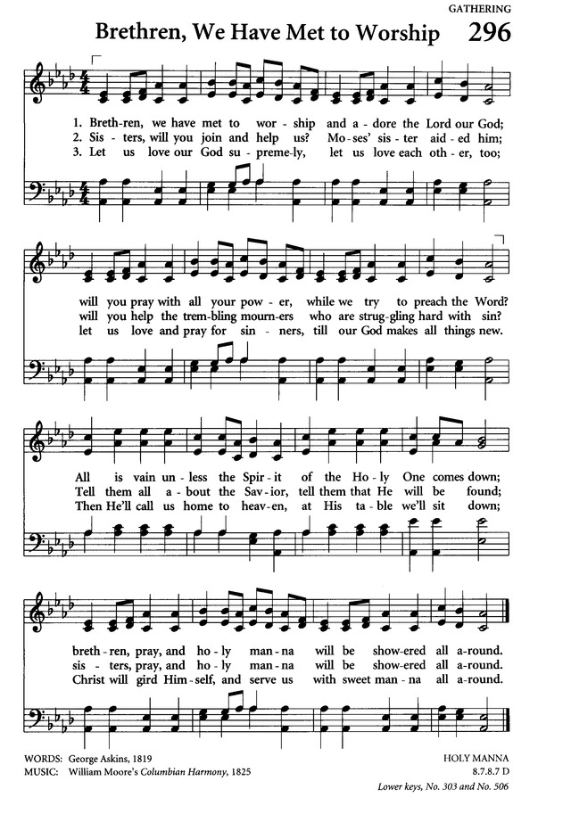 Celebrating Grace Hymnal page 277