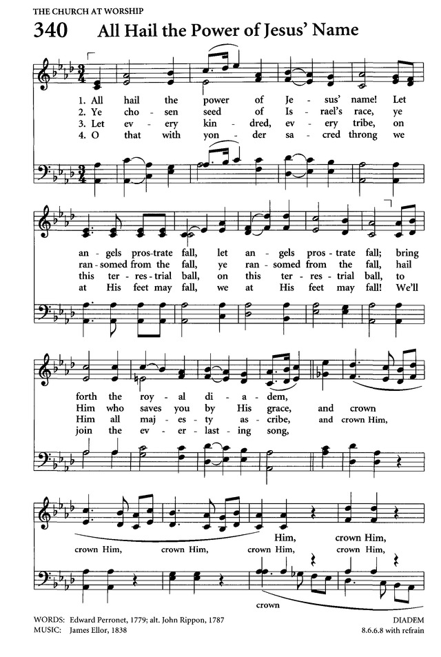 Celebrating Grace Hymnal page 320