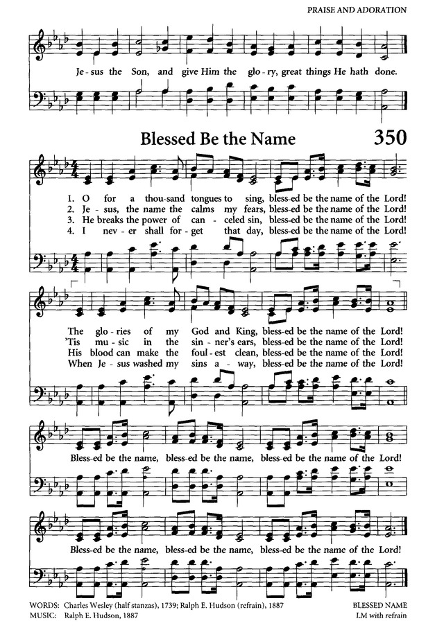 Celebrating Grace Hymnal page 331
