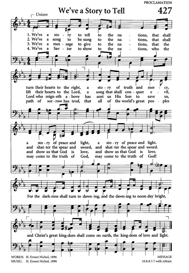 Celebrating Grace Hymnal page 401