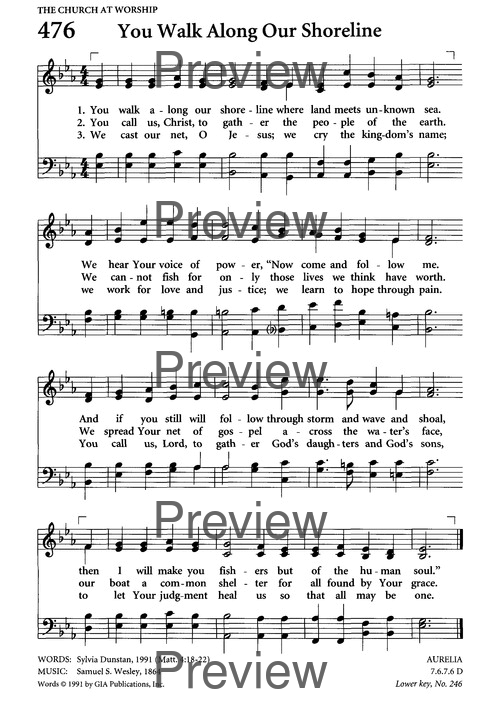 Celebrating Grace Hymnal page 446