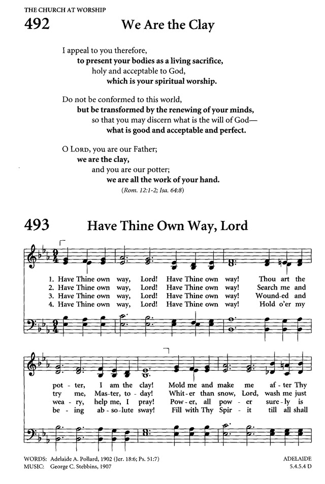 Celebrating Grace Hymnal page 464