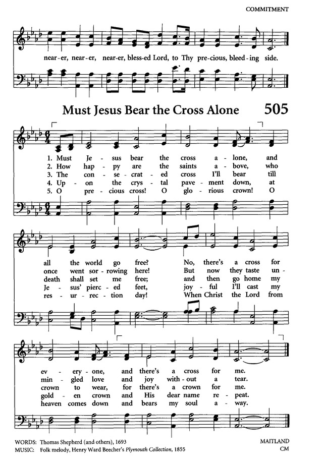 Celebrating Grace Hymnal page 475