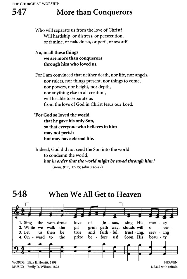 Celebrating Grace Hymnal page 514