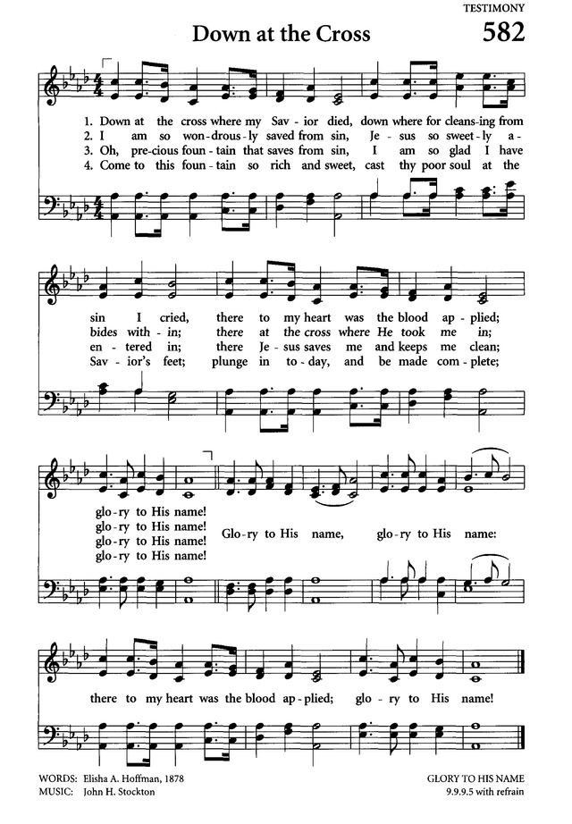 Celebrating Grace Hymnal page 549