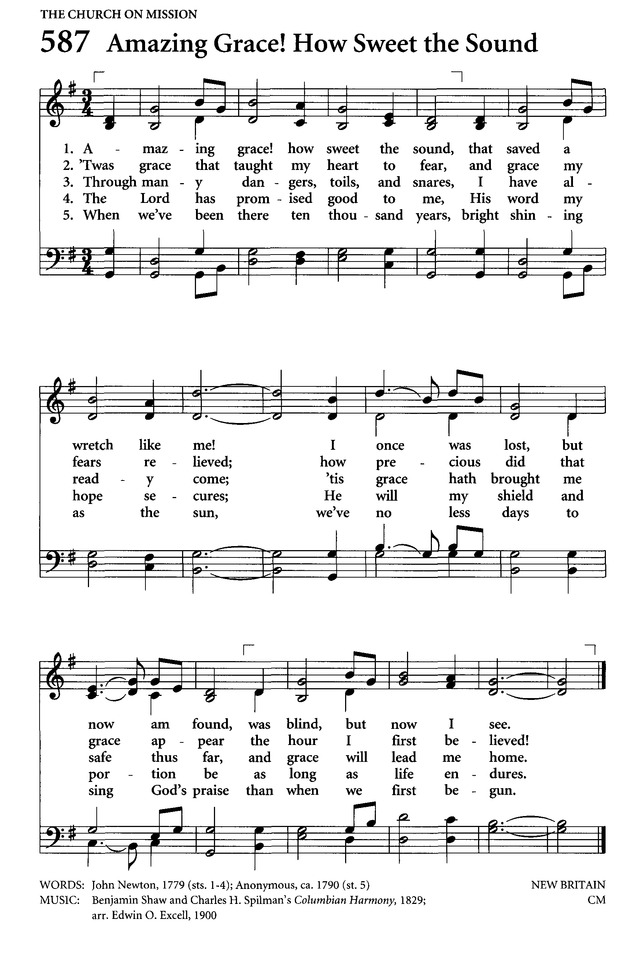 Celebrating Grace Hymnal page 554