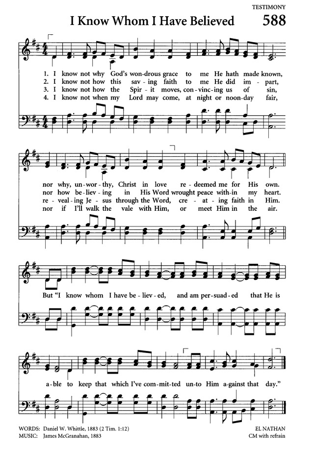 Celebrating Grace Hymnal page 555