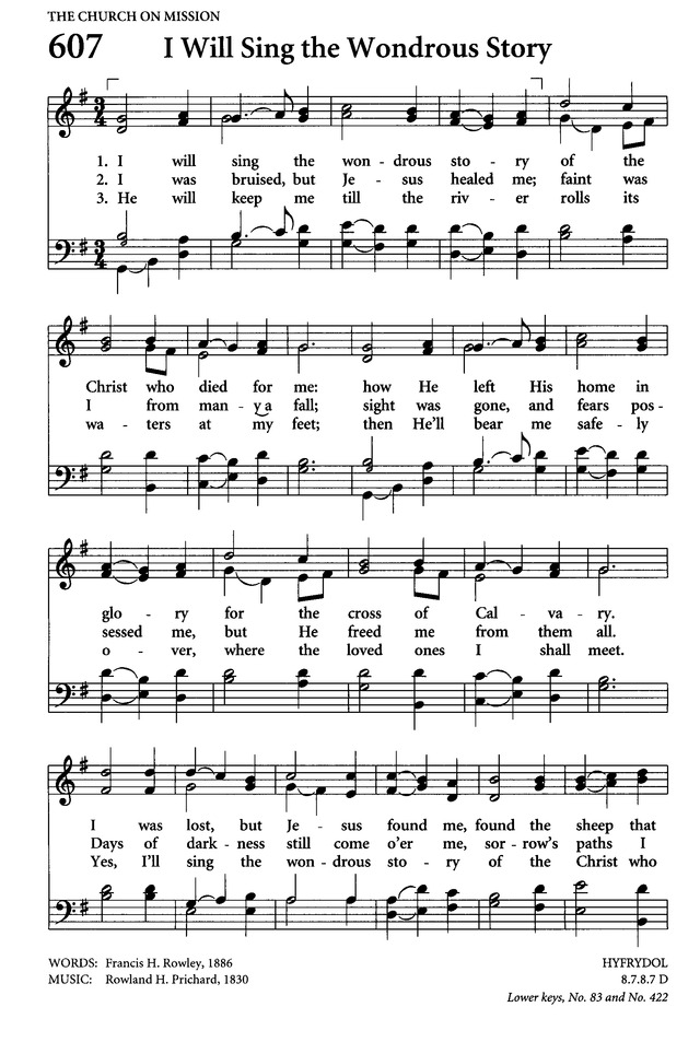 Celebrating Grace Hymnal page 574