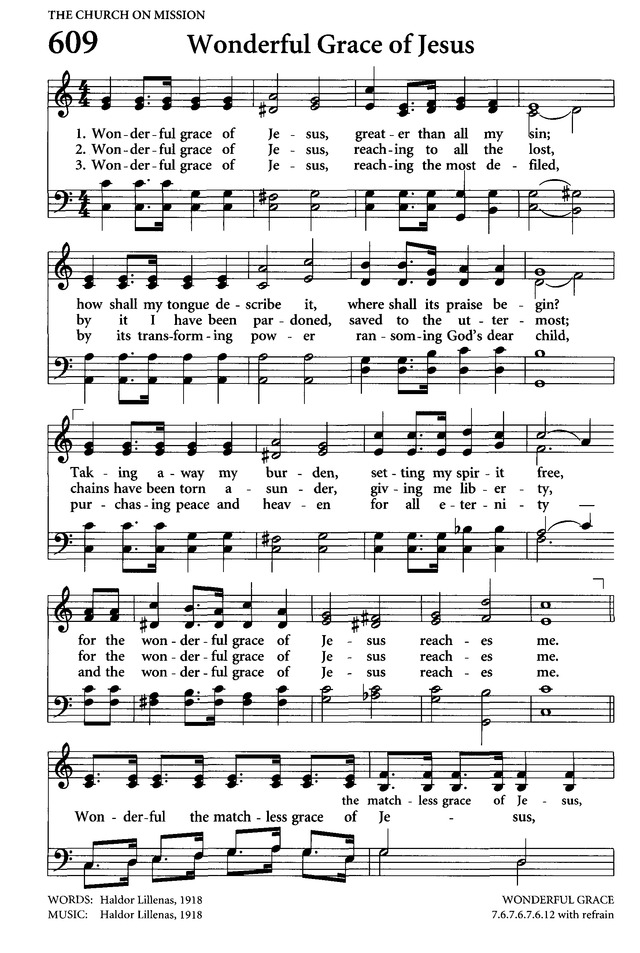 Celebrating Grace Hymnal page 576