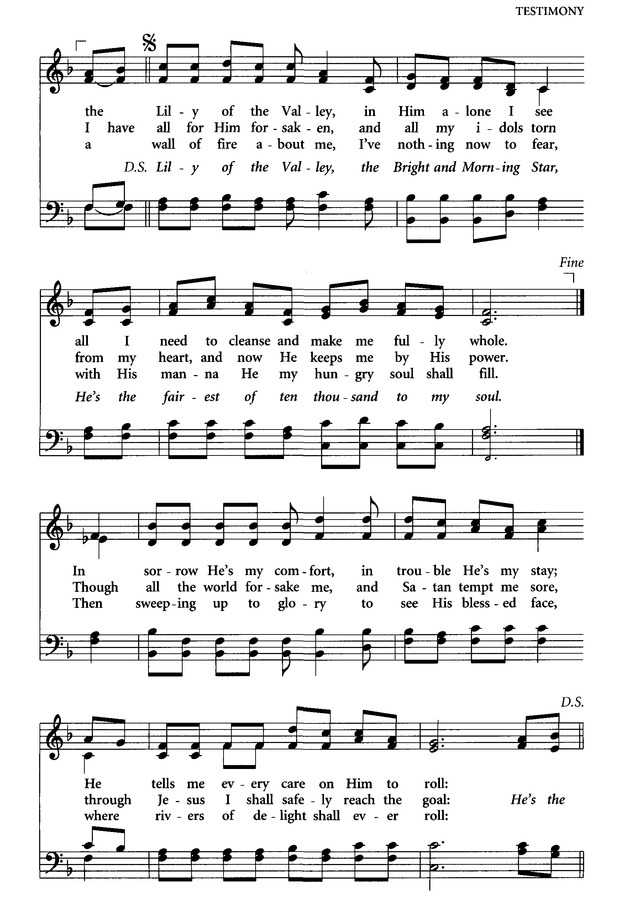 Celebrating Grace Hymnal page 593