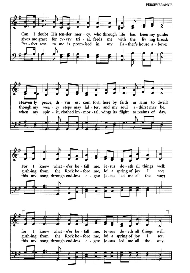 Celebrating Grace Hymnal page 603