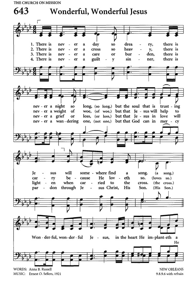 Celebrating Grace Hymnal page 614