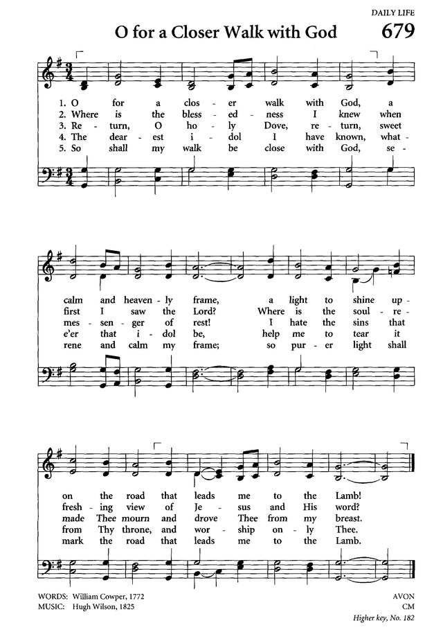 Celebrating Grace Hymnal page 649