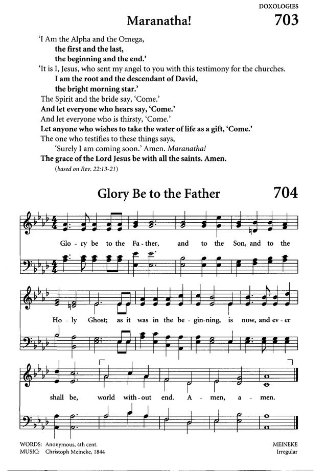 Celebrating Grace Hymnal page 673