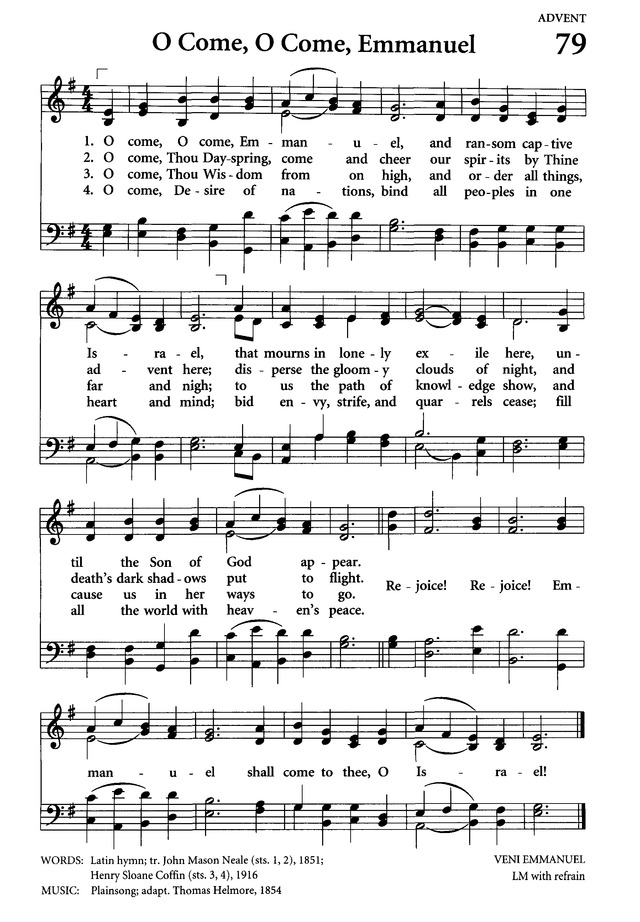 Celebrating Grace Hymnal page 77
