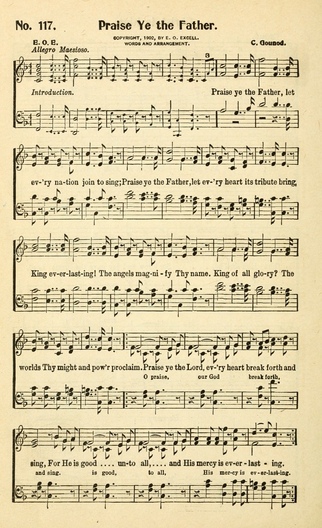 Christian Gospel Hymns: for church, Sunday school, and evangelistic meetings: contains the cream of all the old songs, and the very best of all the new page 118