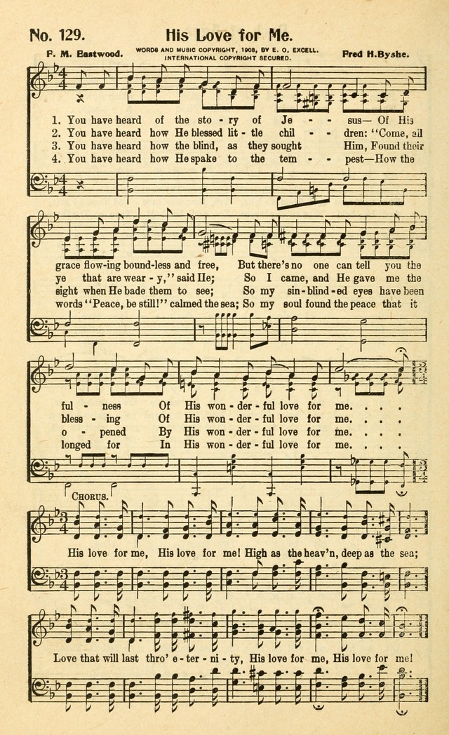 Christian Gospel Hymns: for church, Sunday school, and evangelistic meetings: contains the cream of all the old songs, and the very best of all the new page 142